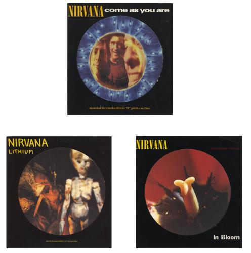 Nirvana Come As You Are 12\" ピクチャーディスク Nirvana – Come As You Are – Vinyl (12